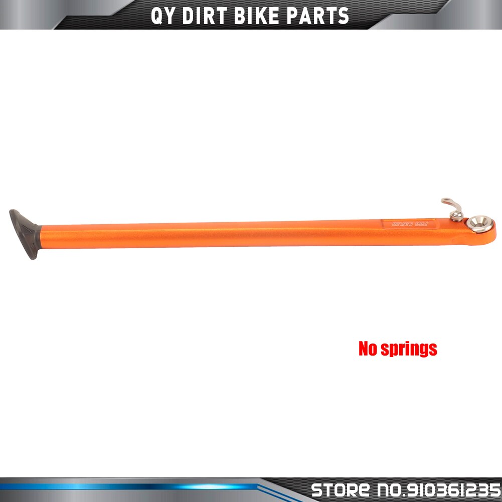 Motorcycle Side Kick Stand Kickstand Parking Rack For HUSQVARN HUSABER Off-Road MX ENDURO Motorcycle Refitting In Stock: Orange no springs