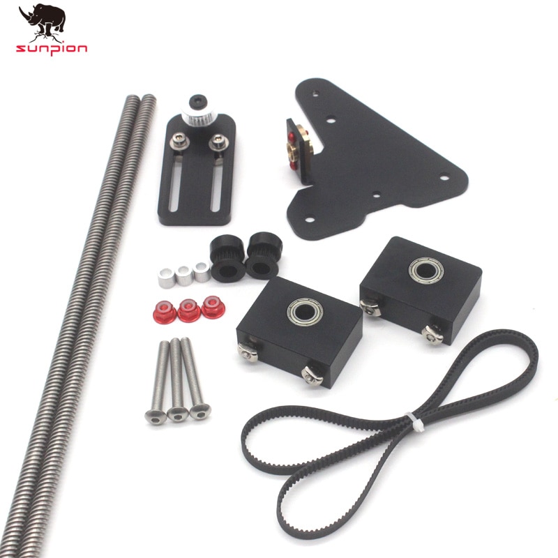 1set Creality Ender 3 CR-10 dual Z axis upgrade kit for Ender 3 Pro 3D printer parts