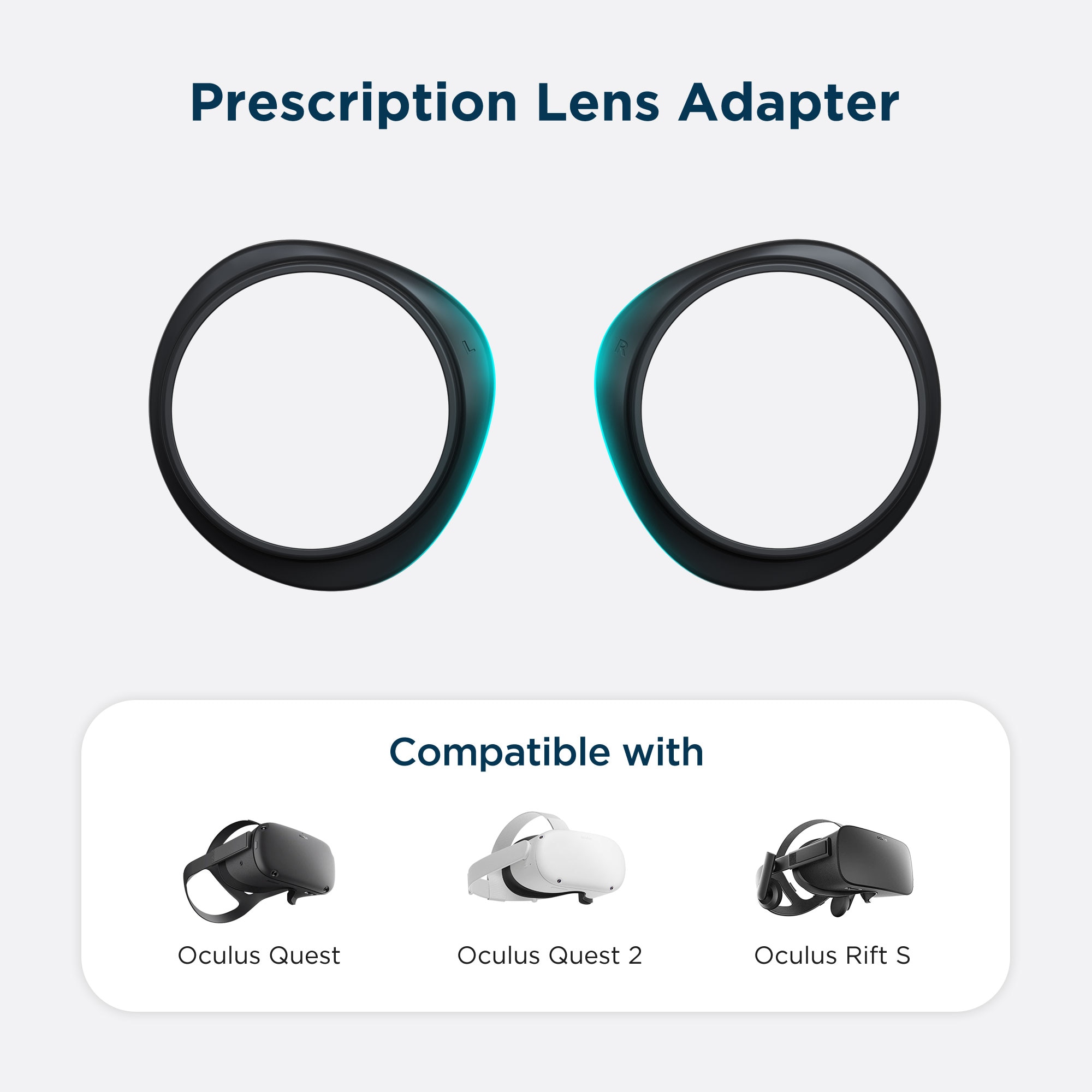 Kiwi Recept Lens Adapter Voor Oculus Quest 2/Oculus Quest En Oculus Rift S Bijziendheid Brilmontuur Vr accessoires