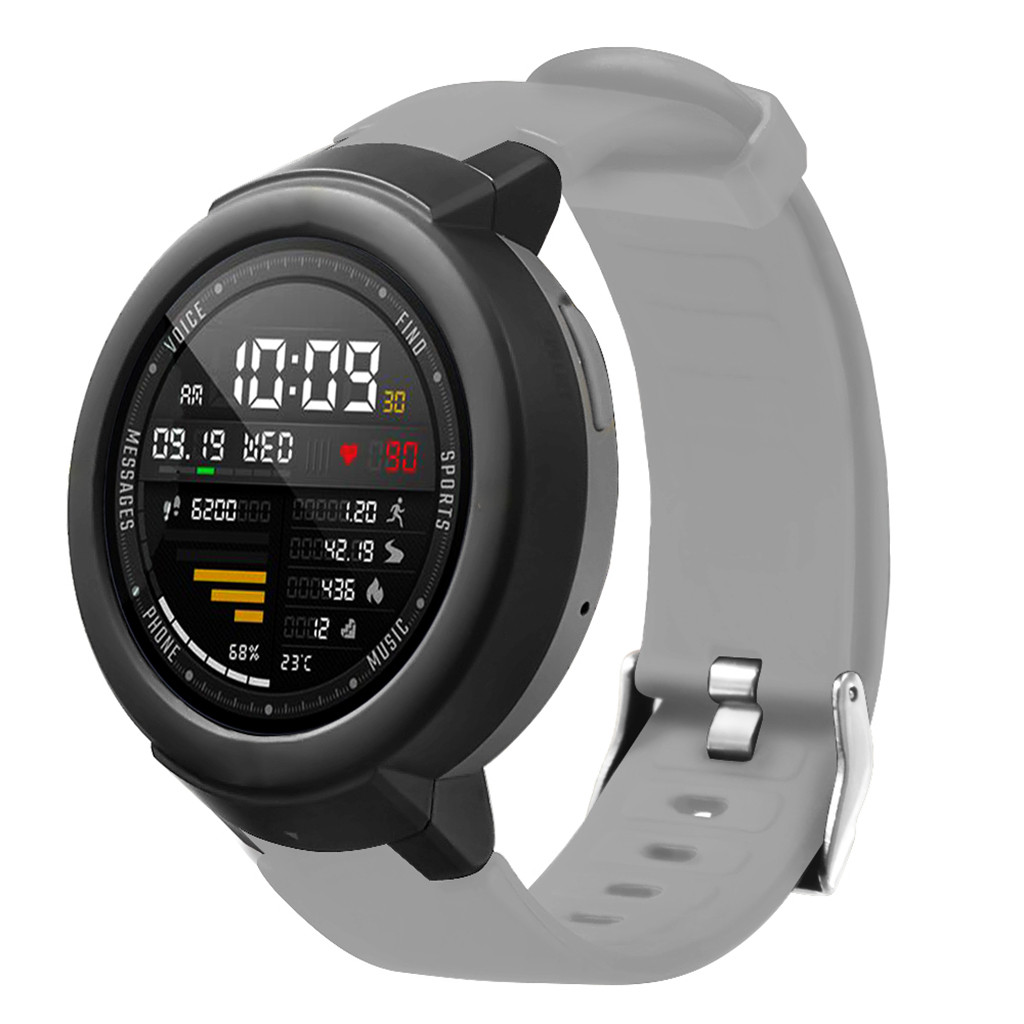 Cinturino di ricambio per cinturino sportivo in Silicone per Huami Amazfit Verge Youth Watch bracciale a sgancio rapido accessori SmartWatch: GY