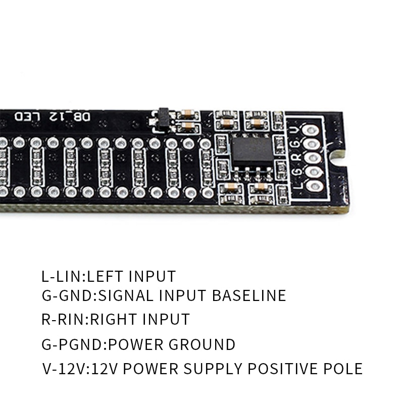 Dual 12 Niveau Indicator Vu Meter Stereo Versterker Boord Verstelbare Licht Speed Board Diy Kit Voltage Regulator