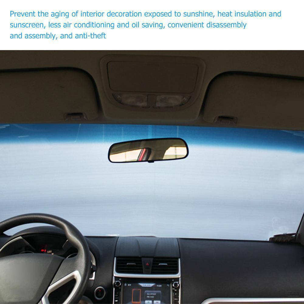 Magnetic Windscreen Cover Car Window Screen Sunlight Frost Ice Snow Dust Protector