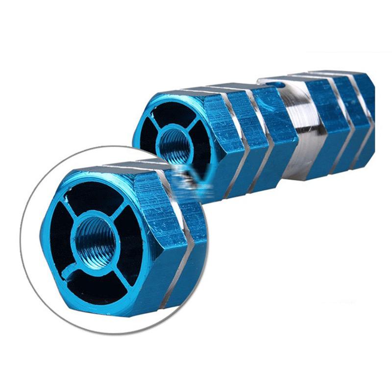 1 Pair Bike Pedal Foot Pegs Bicycle Pedals Axle Sexangle Axle Cycling Socle Pedal