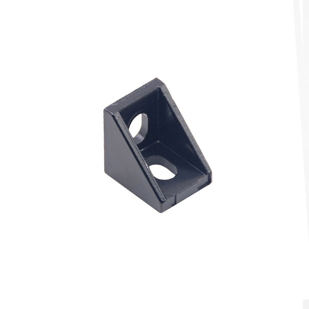 5pcs/10pcs Corner Bracket Fitting Black Angle Aluminum Connector 2028 3030 4040 for Industrial Aluminum Profile