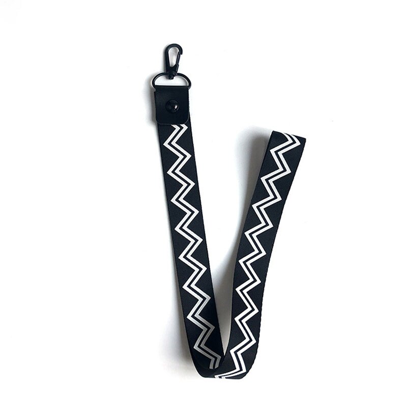 Mobile Phone Universal Neck Wrist Lanyards Patterned Multi-function Strap for Keys ID Card Sport Lanyard Keychain: 02
