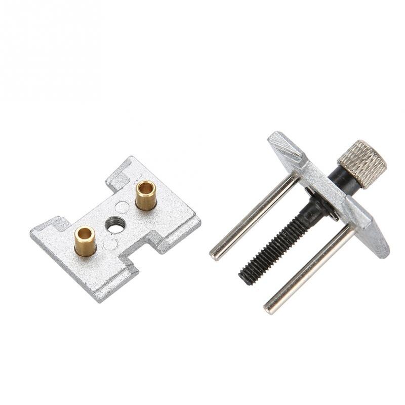 2Pcs Multifunctional Steel Watch Movement Holder Vice Clamp Remover Adjuster Fixer Adjustable Watch Repair Tool for Watchmaker