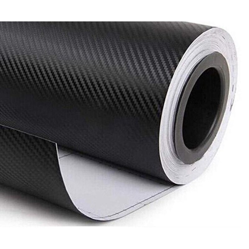 1 pc 3D Carbon Fiber Wrap Roll Sticker Vel Decoratieve Praktische Poster voor Auto Decor Decoratie Stickers Posters
