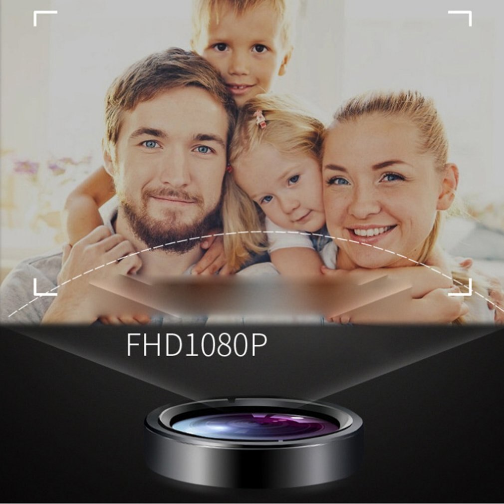 1080P Hd Usb Computer Camera Built-In Microphone Drive-Free Live Webcam Camera Pc Laptop Desktop Usb Webcams