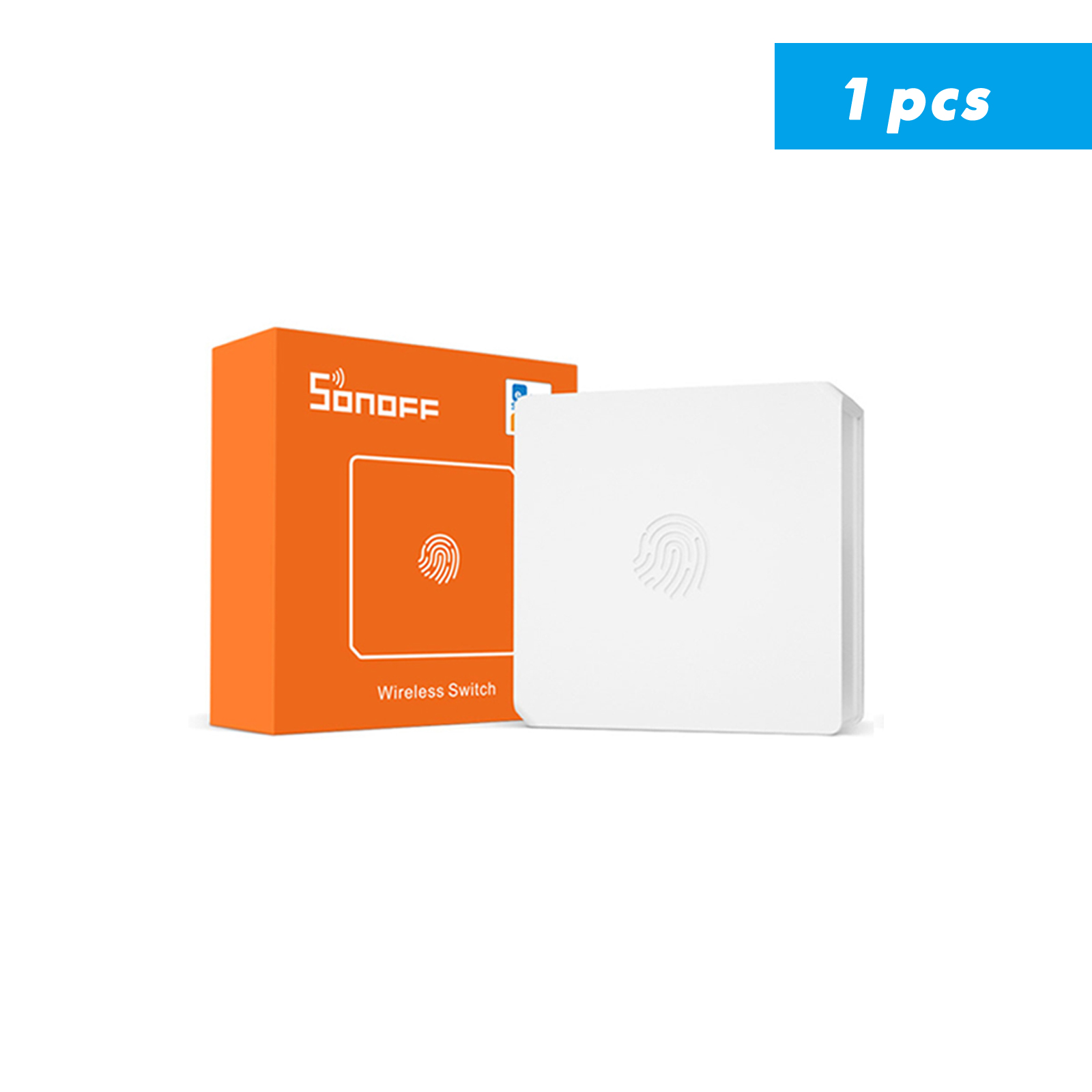 SONOFF SNZB 01 Zigbee Wireless Switch Work with Sonoff Zigbee Bridge Hub ZBbridge, eWeLink App, Zigbee Smart Home Security Kit: SNZB01 X 1pcs