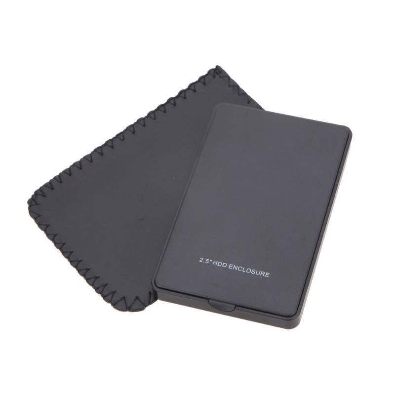 2.5 Inch Usb 2.0 IDE Computer PC External Hard Drive Enclosure Portable Aluminium Alloy HDD Case High Speed Data Transfer