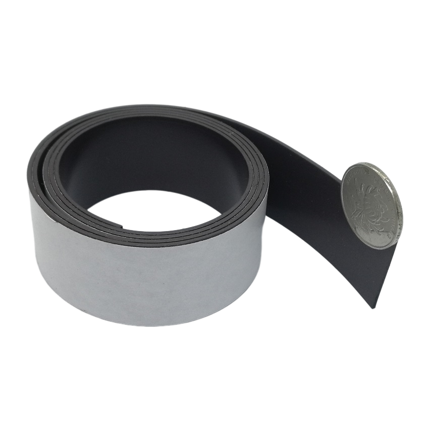 1Meter/lot Rubber Magnet Strip 10*1 15*1 20*1 30*1mm With Self Adhesive Flexible Magnetic Tape Width 10 15 20 30mm Thickness 1mm