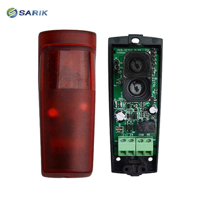 12M Infrared Alarm Detector Automated Gate Safe reflective Infrared Detector Swing Sliding Garage Gate Door Security Safety