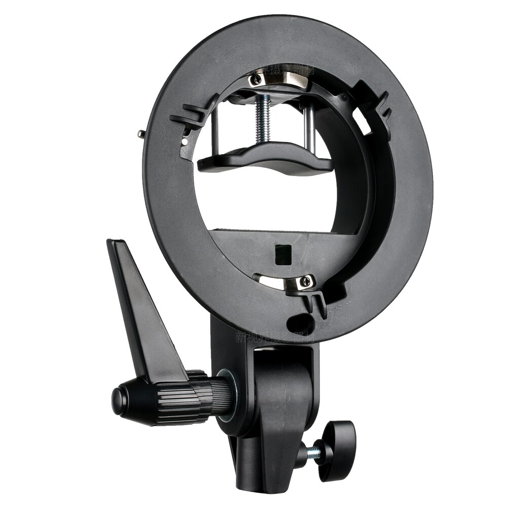 Godox S-type Bracket Bowens Mount Holder for Speedlite Flash Snoot Softbox Honeycomb