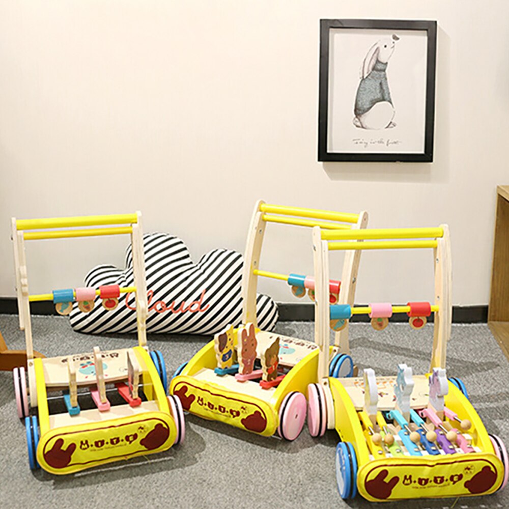 Baby Walker Folding Music Wheels Andador Walkers for kids Car Toddler Walker for Kids Learning Walking Balance Assistant Walker