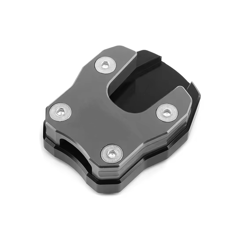 Voor MSX125 Grom 125 MSX MONKEY 125 Motorfiets Accessoires Kickstand Voet Zijstandaard Zijstandaard Extension Pad Ondersteuning Plaat: Duidelijk