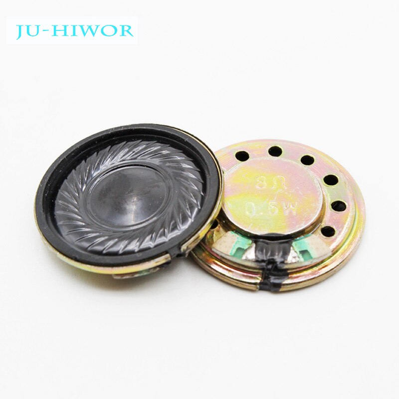 Altavoz 20 piezas de 0,5 W, Mini altavoz redondo de 20MM de grosor, campana pequeño de 5MM