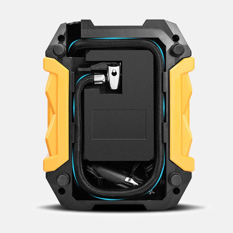 Air Compressor Tire Inflator-Autoband Pomp Met Digitale Manometer (150 Psi 12V Dc) bright Emergency Zaklamp