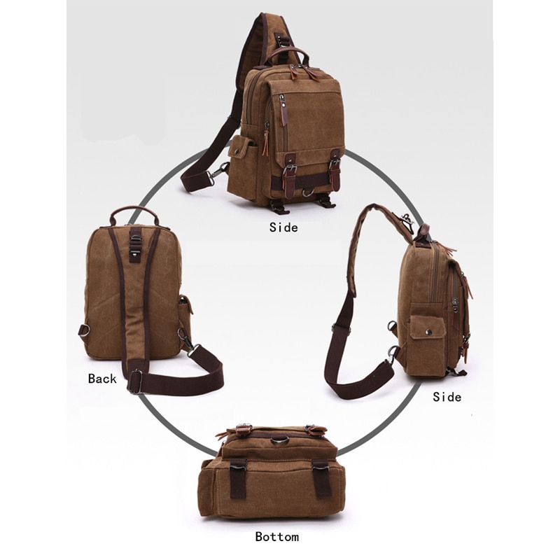 Scione hommes poitrine sac décontracté voyage sac à main Messenger sacs femmes femme bandoulière sac à bandoulière petit bolsas mujer