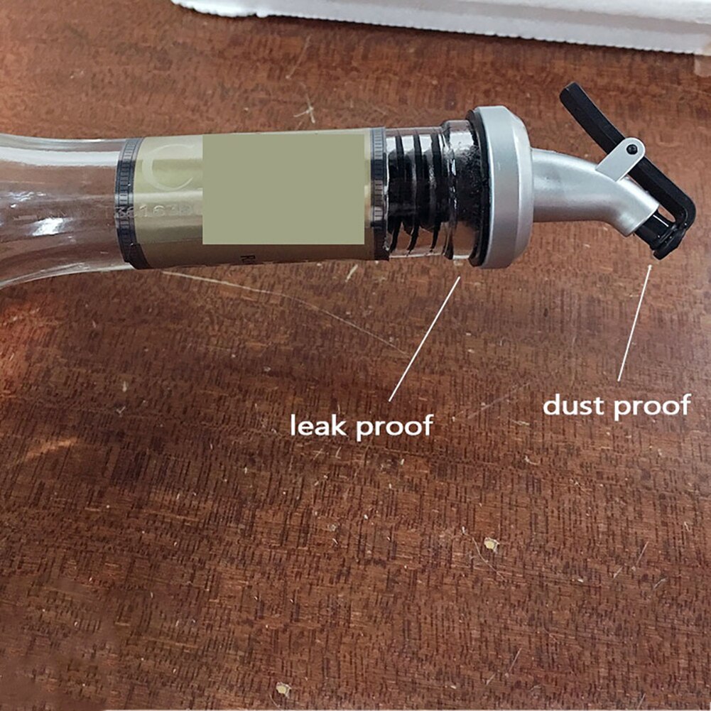Öl & Essig Spender Set Mit Holzständer – 2x 300 Ml Glasflaschen, Hitzebeständig, Mit Holzstopfen & Gewichteter Basis