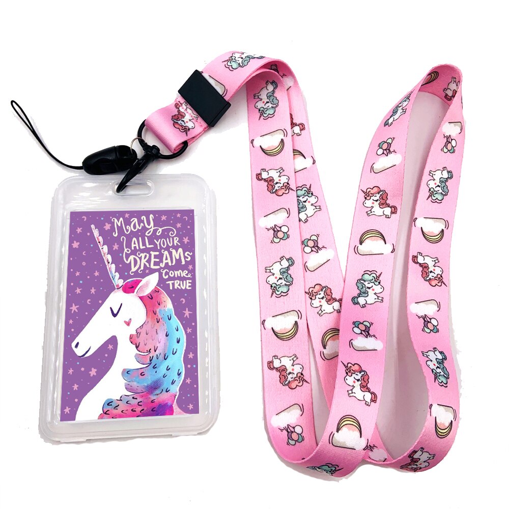 Sie Sind Erstaunlich Slogan Unicorns Lanyard Schule Arbeit ID Karte Abzeichen Pass Unisex Mädchen Jungen Halter Telefon Zubehör: 4