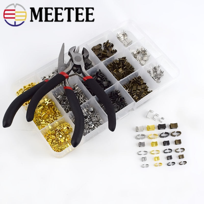 1 opsat lynlåsprop skridsikker til 3# 5# 8#  metallynlåse lynlås reparationssæt nylon lynlås udskiftning gør-det-selv-tilbehør skræddersyet værktøj