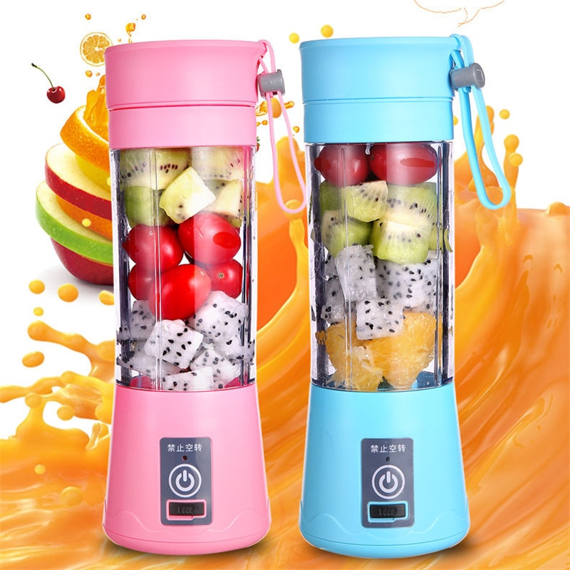 Draagbare Elektrische Juicer Blender Usb Chargable Blender Mixer Machine Smoothie Blender Citruspers Fruitpers