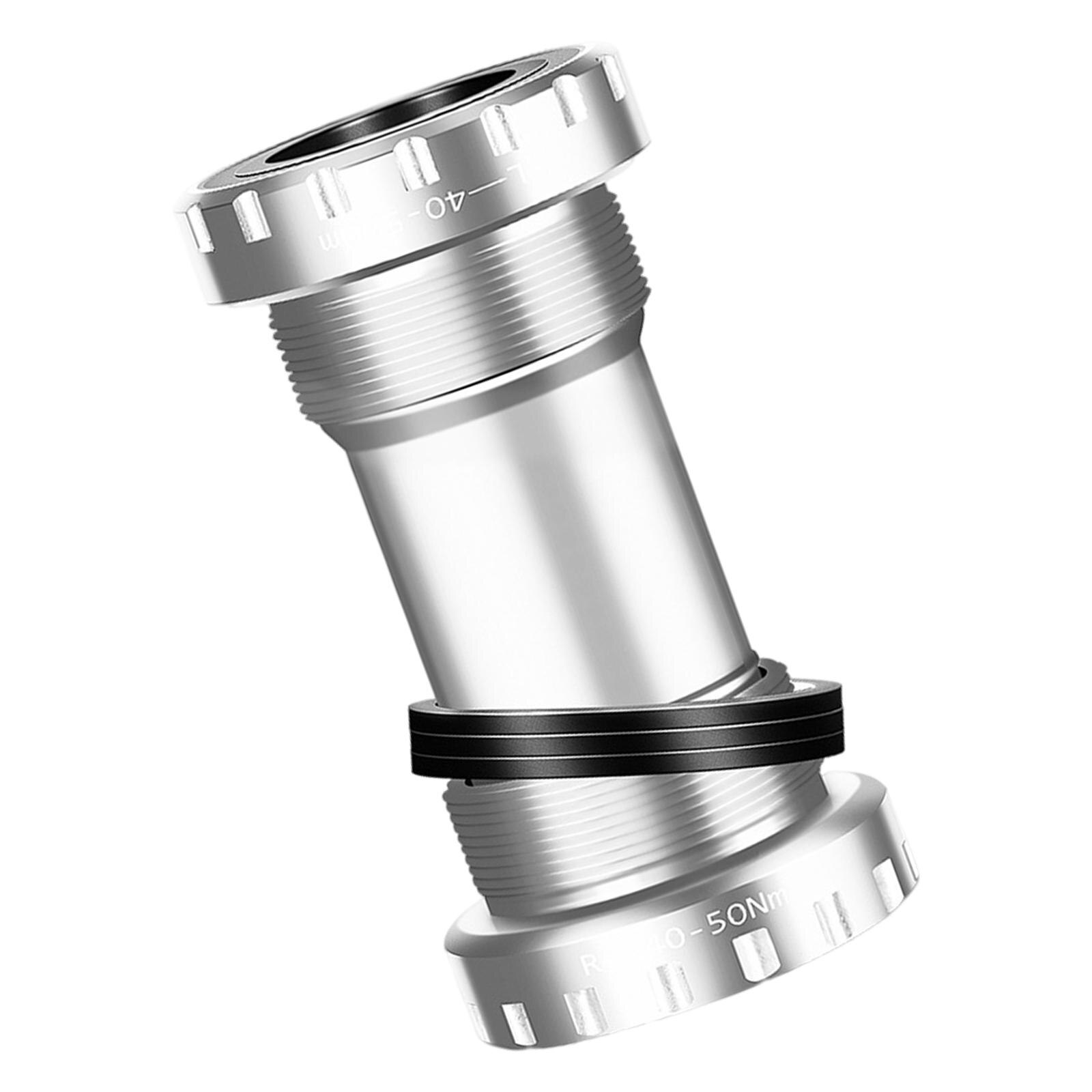 68MM-73MM Thread Aluminum Alloy Bottom Bracket for / Road Bike: Silver