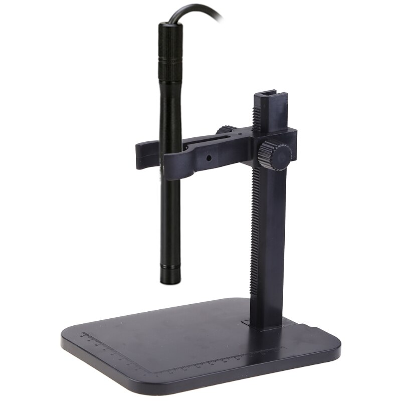 Aluminium Universal Adjustable Base Stand Holder Desktop Support Bracket USB Digital Microscope Endoscope 85AC