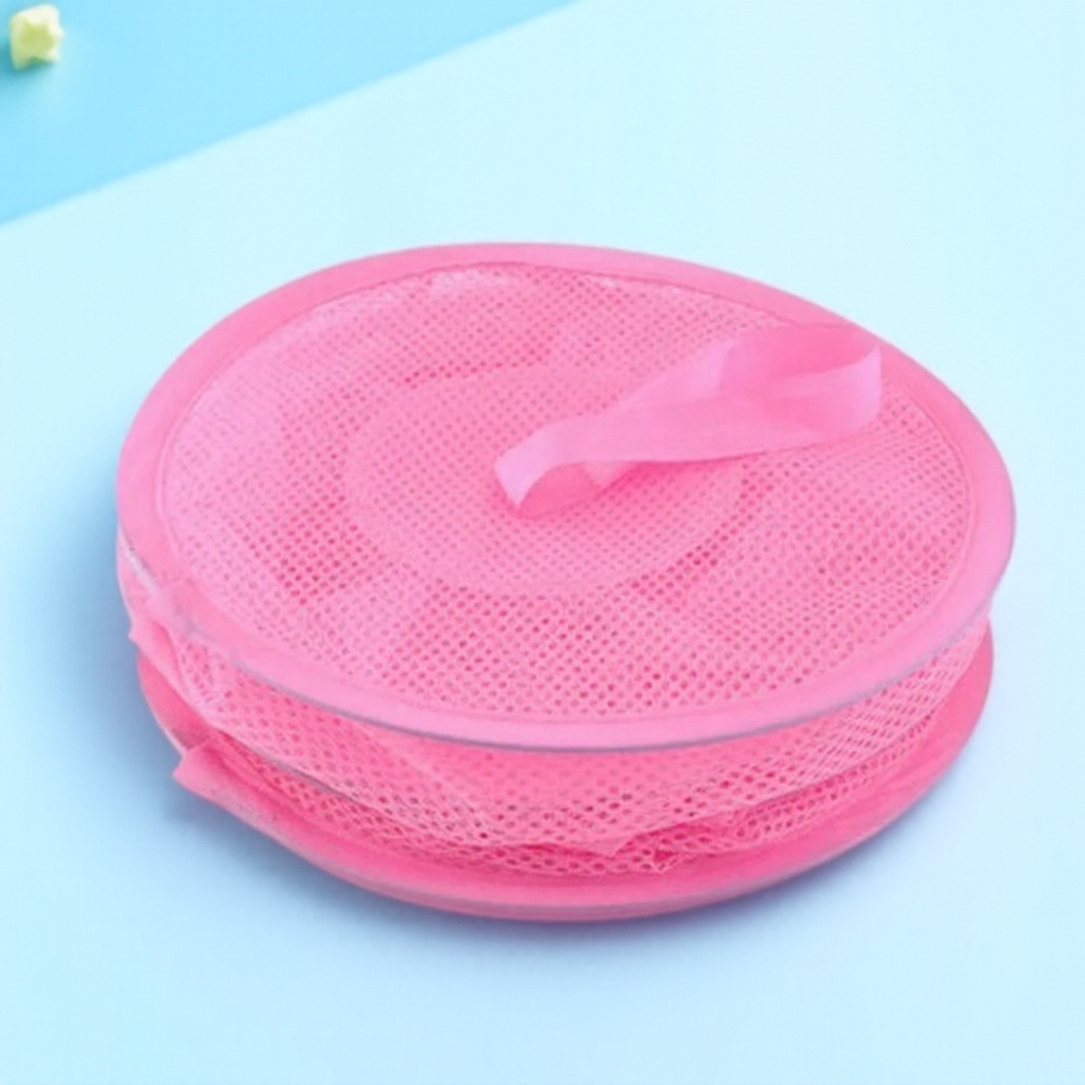 Organizador de almacenamiento cilíndrico multicapa, bolsa colgante, armario de pared, cesta de juguetes y ropa para niños, soluciones de almacenamiento en el hogar: Rosa