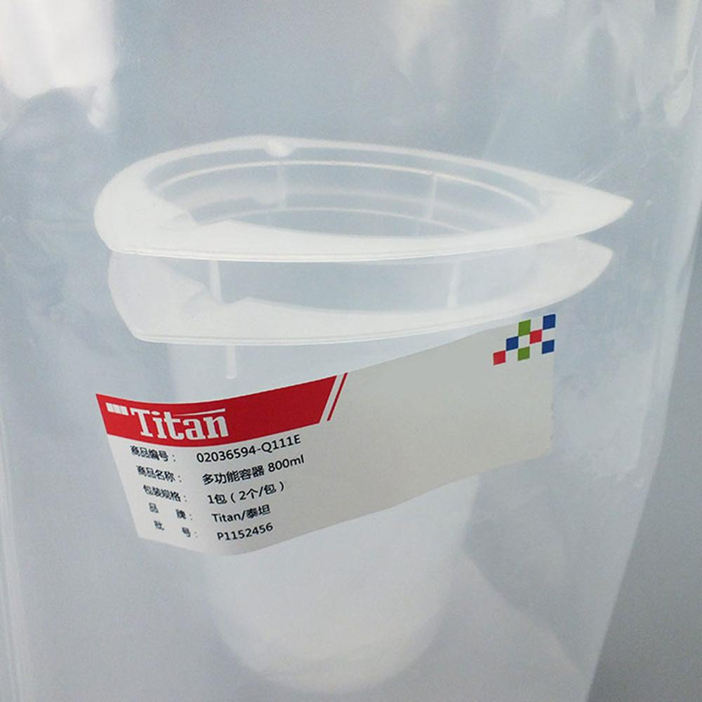 Copo de amostra plástico ferramentas de laboratório triângulo coverless copo de amostragem laboratório consumíveis 50ml 100ml 250ml 400ml 800ml 1000ml