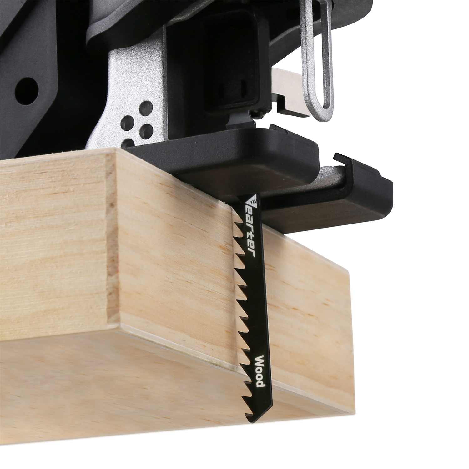Vearter 5Pack T101D Decoupeerzaagblad 4inch 100mm HCS T-Schacht 6TPI Snel Schoon Snijdt in Hard Zacht Hout Multiplex Kunststoffen