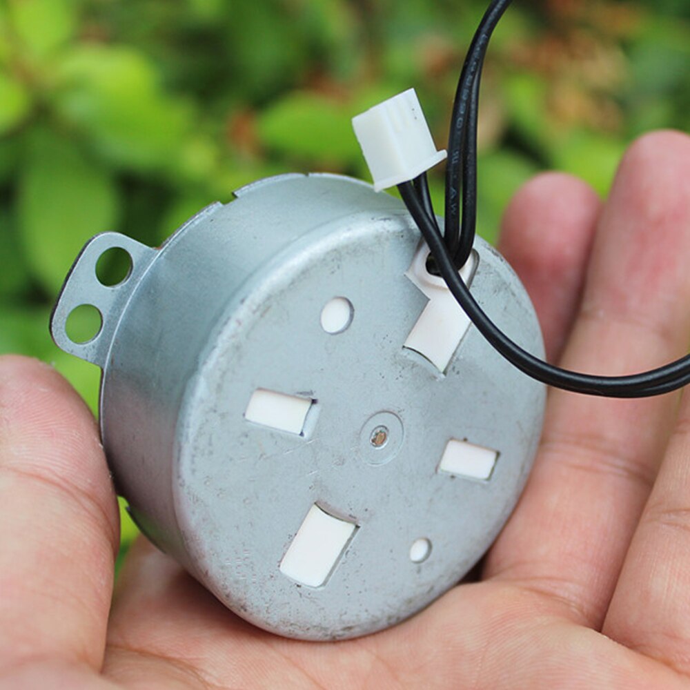 Ac 220v- växlad motor synkronmotor micro mini liten elektrisk växellåda kugghjul långsam hastighet reducering  ac220v 4 rpm