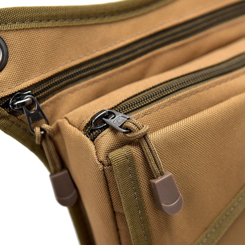 Bolsa cartuchera de nailon para motocicleta, riñonera cinturón