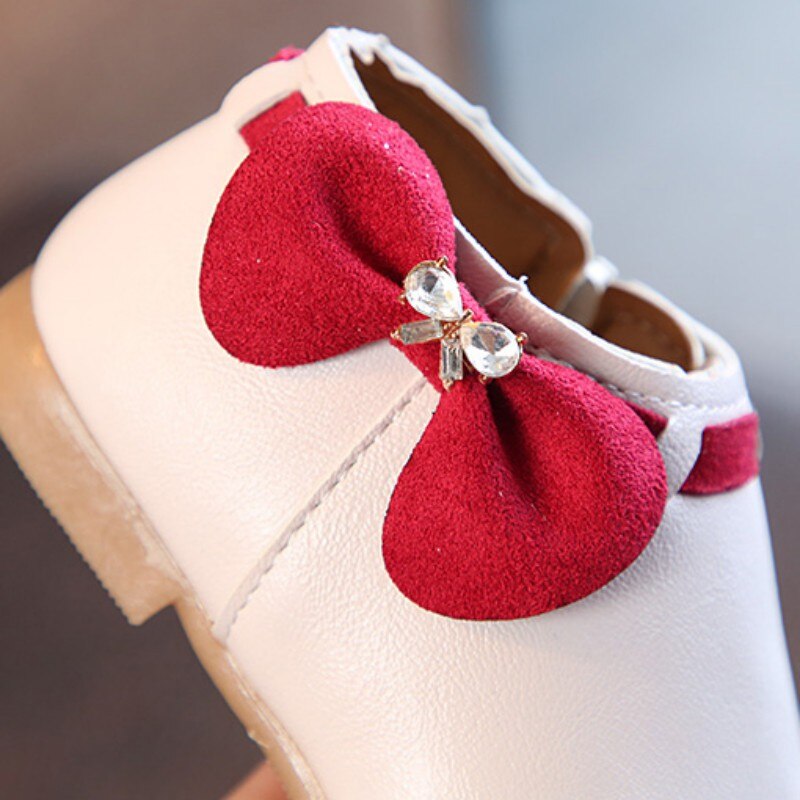 Bobora Children's Shoes Autumn And Winter Girls Boots Children's Cotton Shoes