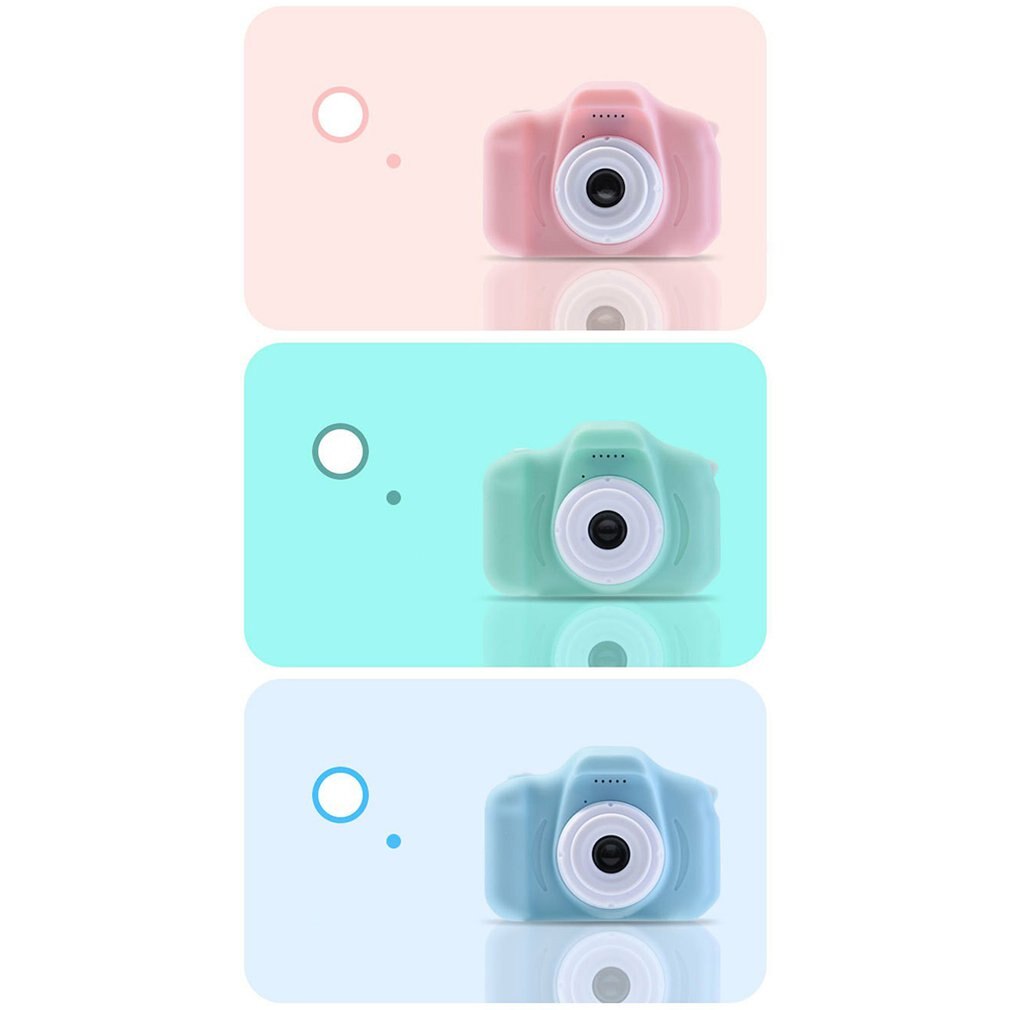Mini appareil photo numérique 2 pouces dessin animé mignon appareil photo jouets enfants d'anniversaire enfant en bas âge jouets appareil photo portable