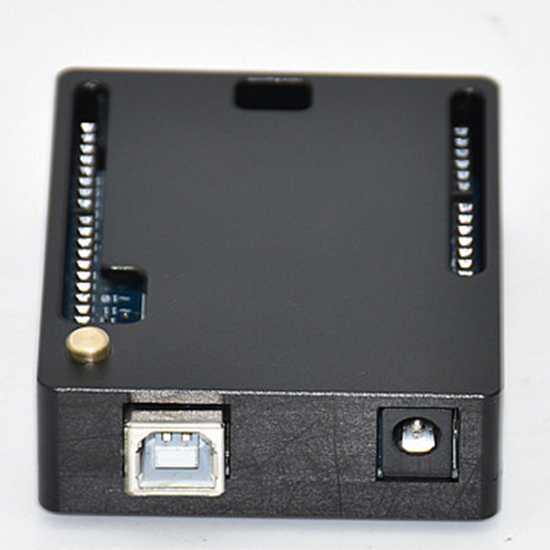 Ultra-Thin CNC Aluminum Case for UNO R3 - Portable Protective Box with GPIO Cable Support