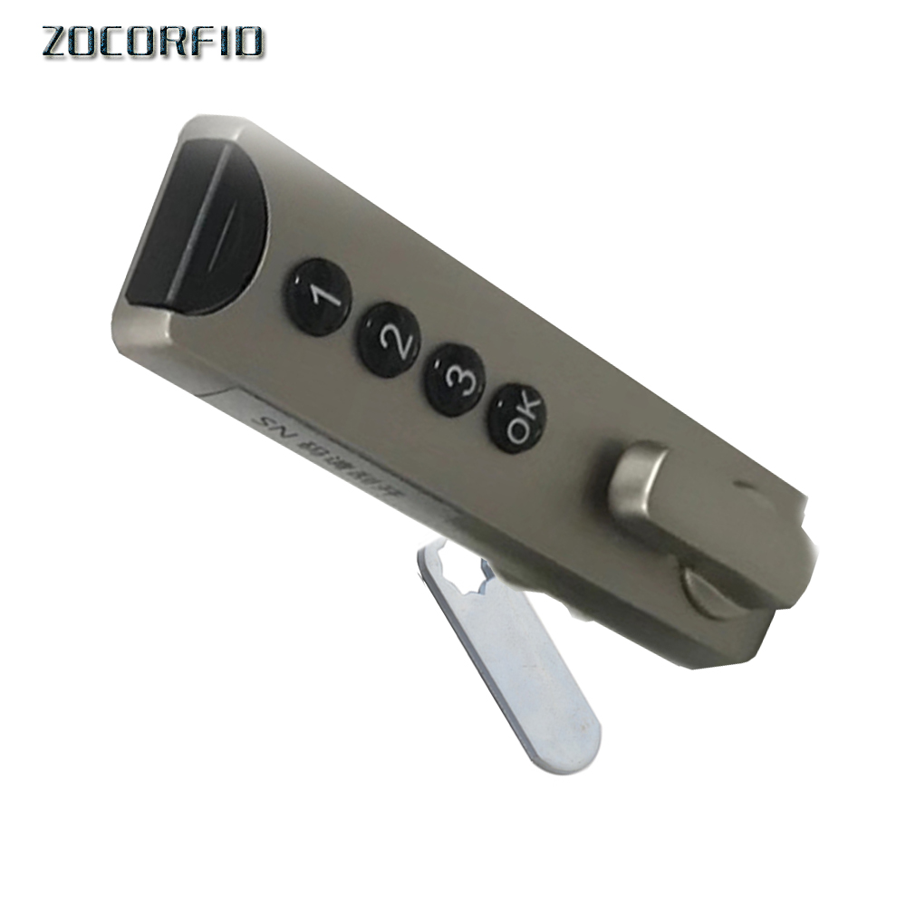 Lithium battery Electronic cabinet panel password lock Digital electronic smart cabinet lock password keypad electronic lock: Group D