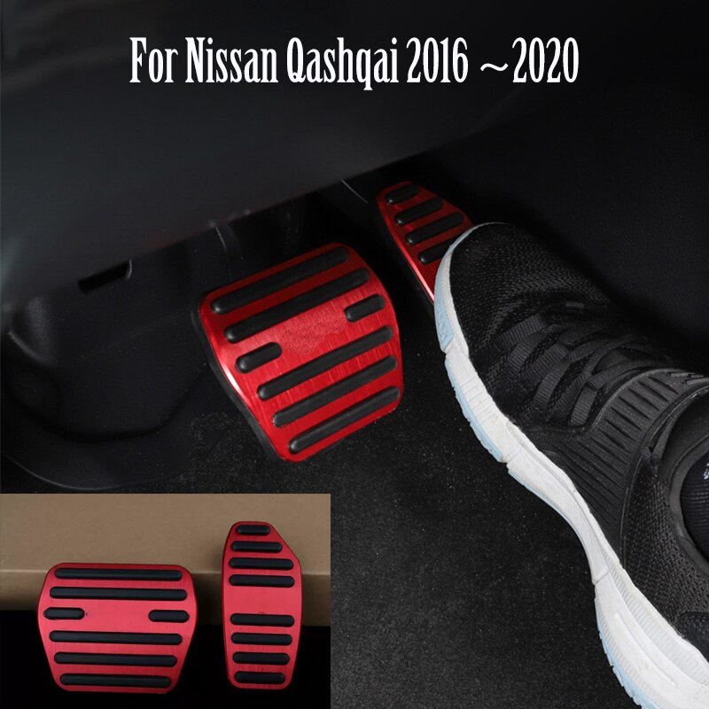 Auto Styling Aluminium Remmen Voetpedaal Gaspedaal Voor Nissan Qashqai Decoratie