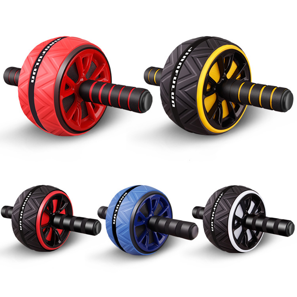 GOBYGO – rouleau AB avec tapis, roue abdominale, unisexe, entraîneur d&#39;exercices abdominaux, gymnastique à domicile, entraînement de boxe, équipement d&#39;entraînement physique