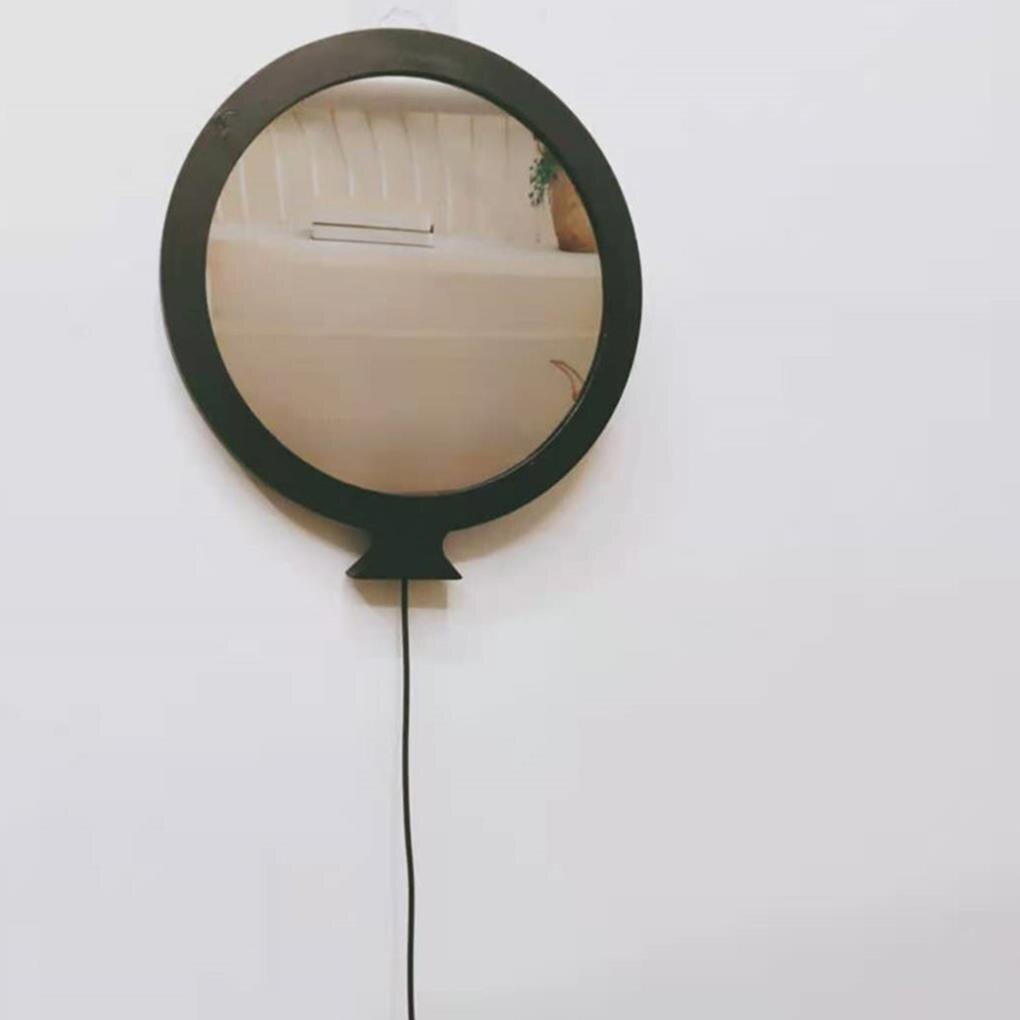 magic mirror makeup mirror with light moon wall lamp living room entrance bathroom decorative mirror wall lamp