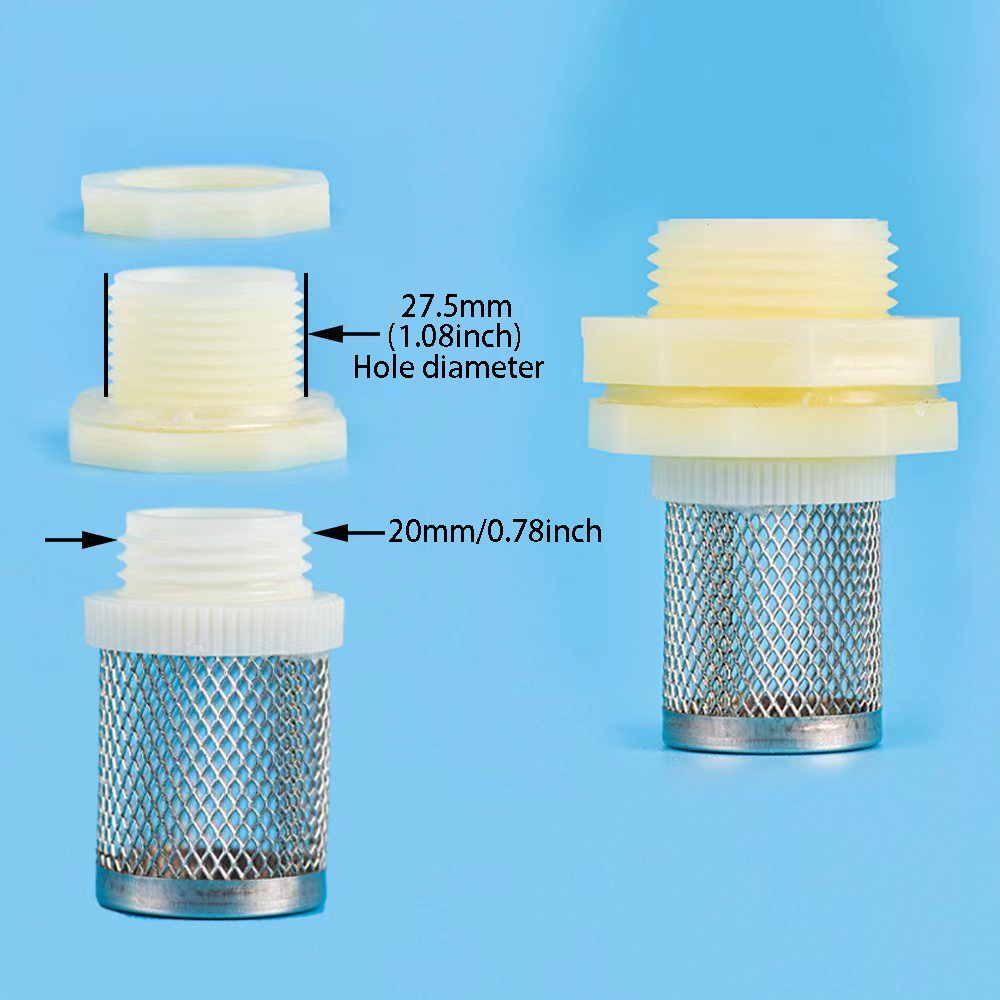 1/2 inch Replacement Barrel Water Butt Tap Rain Barrel Water Tank Plastic Faucet Garden Water Barrel Water Tank Spout Valve