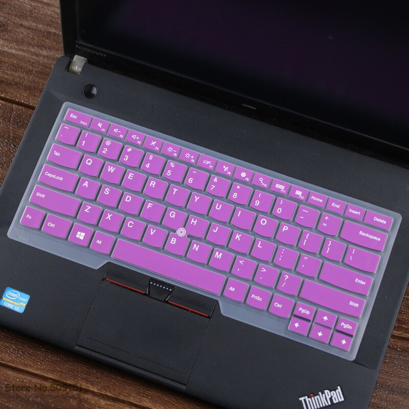 silikon tastatur abdeckung haut schutz für Lenovo thinkpad S440 E455 E450 E455 E460 E465 T450 T450S X1 Yoga: Violett