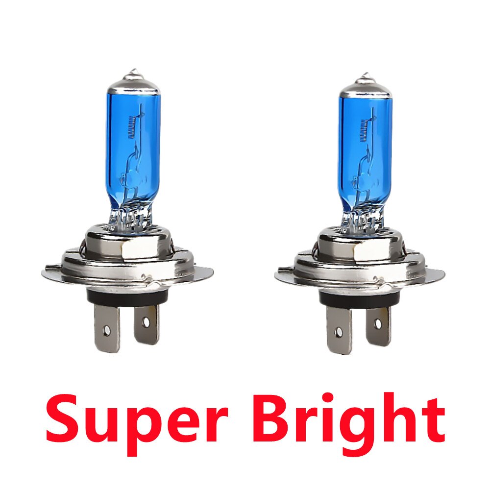 2 stks H7 55 w 12 v Halogeen Lamp Super Wit Mistlampen High Power Auto Koplamp Lamp Auto Licht bron parkeergelegenheid 6000 k auto