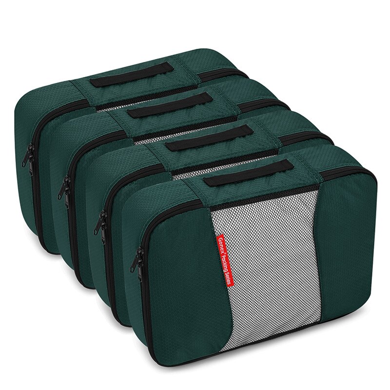 Gonex 4 pièces sacs de rangement de voyage vêtements emballage pochette organisateur de bagages
