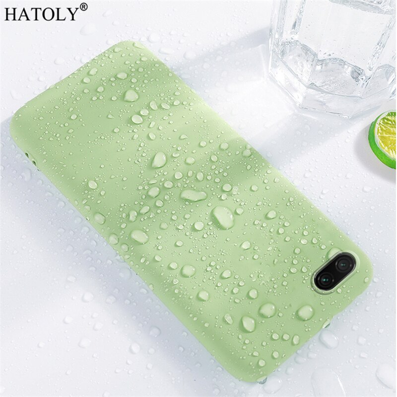 Para la cubierta de Apple iPhone 6 funda de lujo de silicona líquida protectora teléfono parachoques carcasa para iPhone 6 cubierta trasera suave para iPhone 6 4,7&quot;