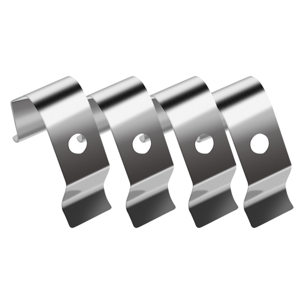 Universal Meat Grill Thermometer Probe Clip Holder BBQ Food Grade 304 Stainless Steel BBQ Stand Barbecue Tools: 4PCS
