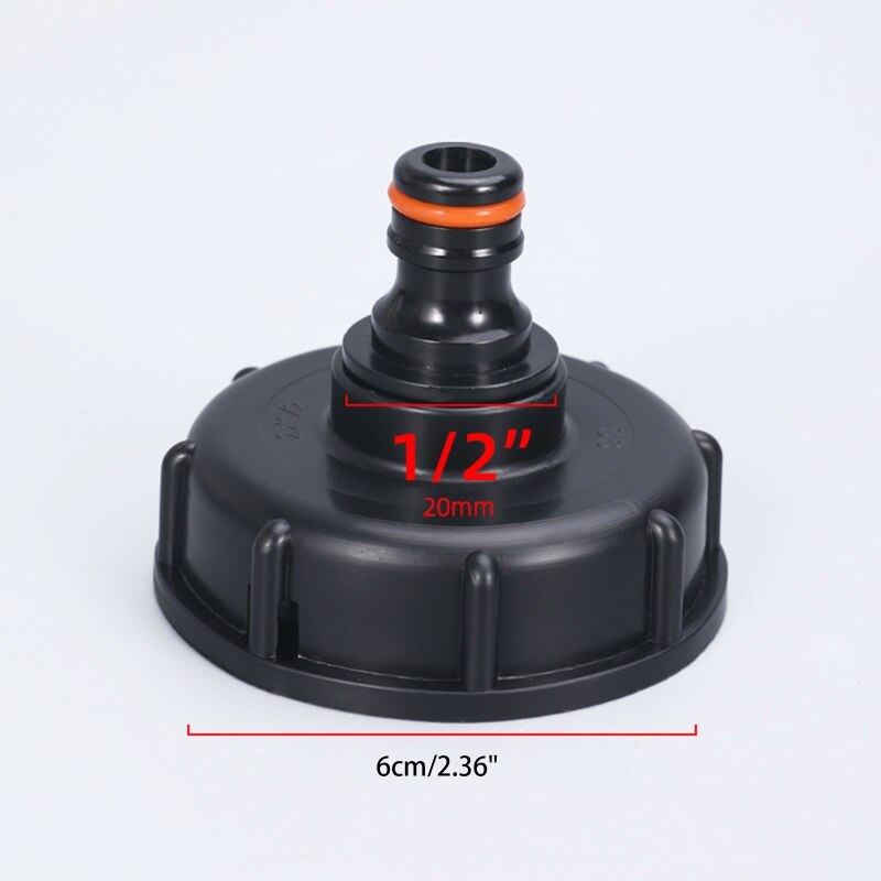 IBC Tank Valve Adapter Hose Thread Connector Valve Fitting Parts