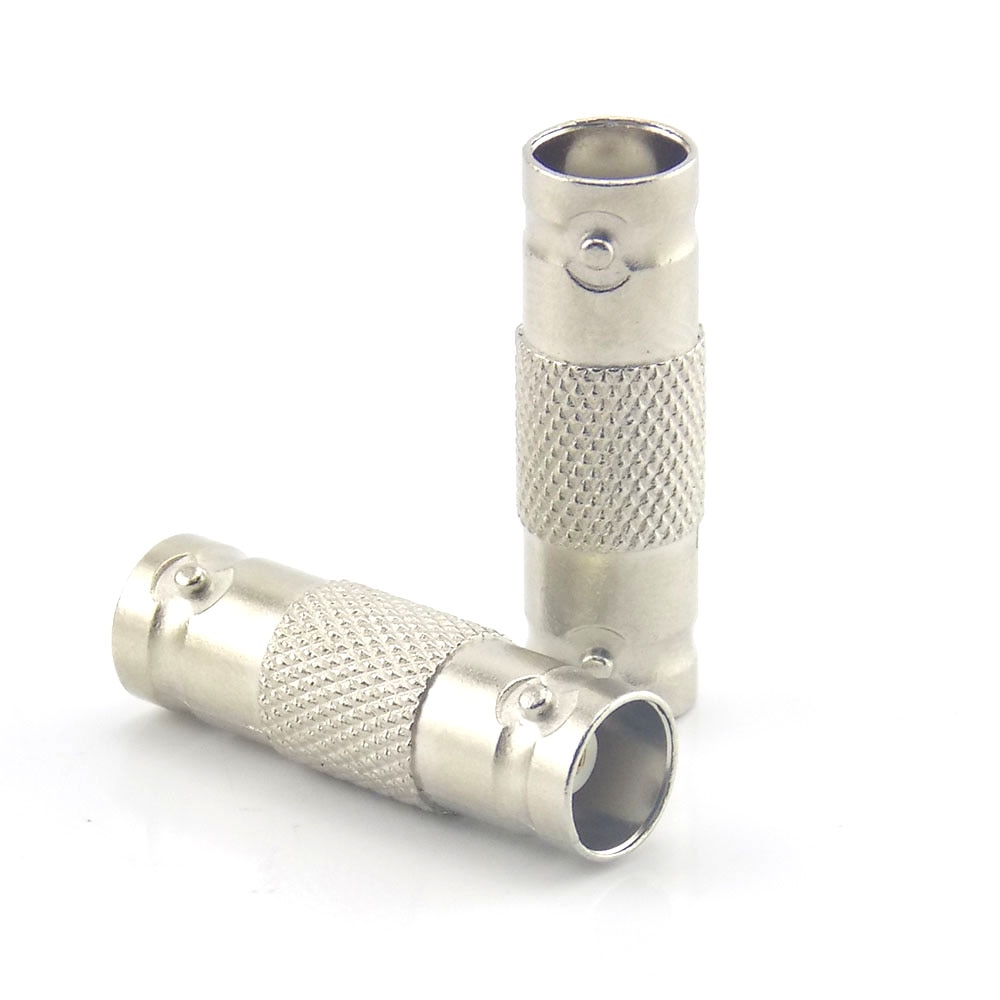 2pcs/10pcs BNC Female Connector to BNC Female Coupler Adapter Connector Female Connector for CCTV ip Camera