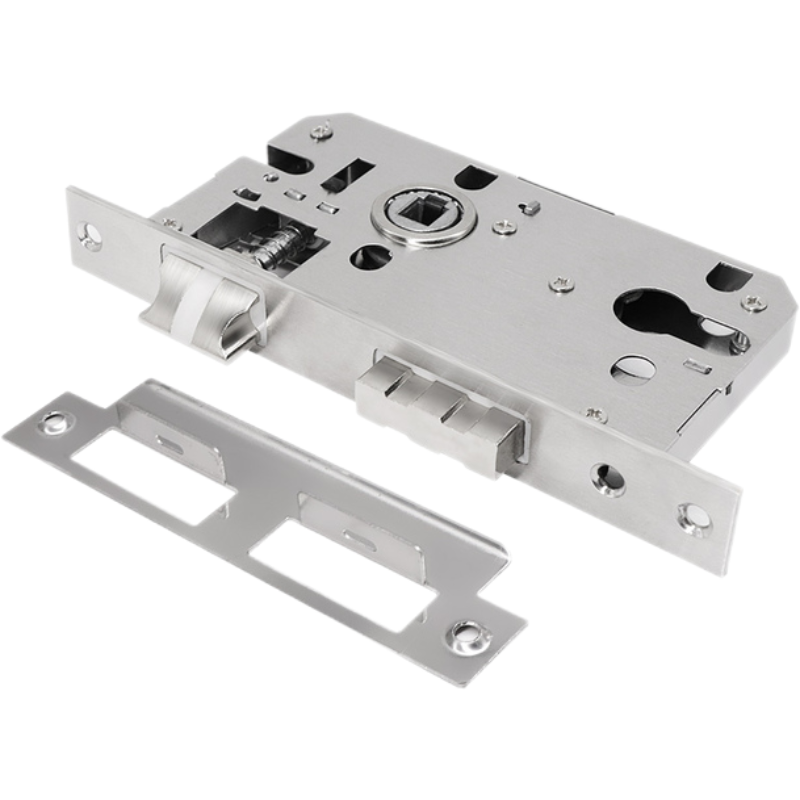 Marie Door Handle Lock Set For Interior Doors Modern Split Lock Cylinder With Keys Bedroom Bathroom Mute Door Handles Universal