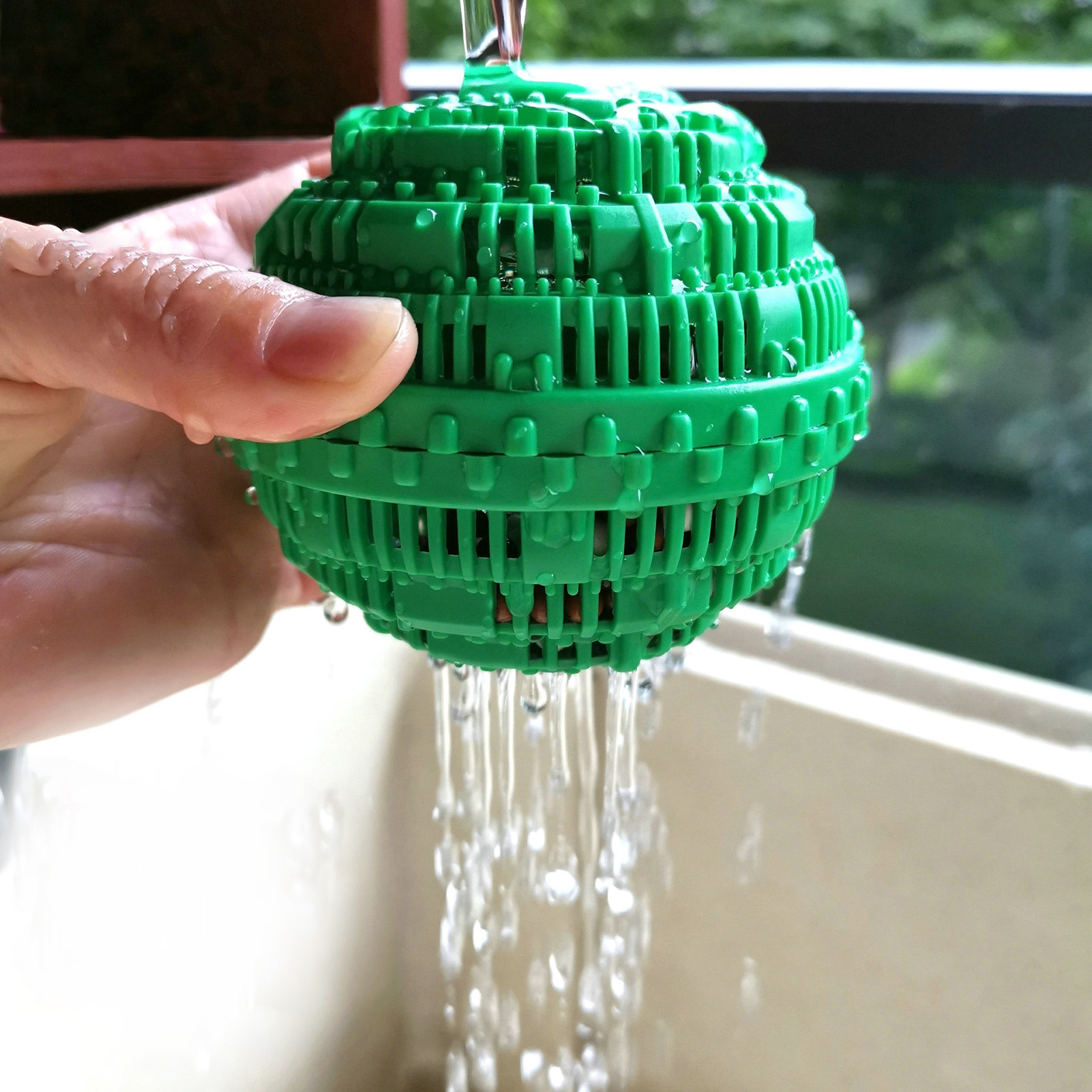 Reusable Laundry Cleaning Ball Prevent Clothing Tangles Washing Machine Balls Large Magic Decontamination Silicone Cleaning Ball